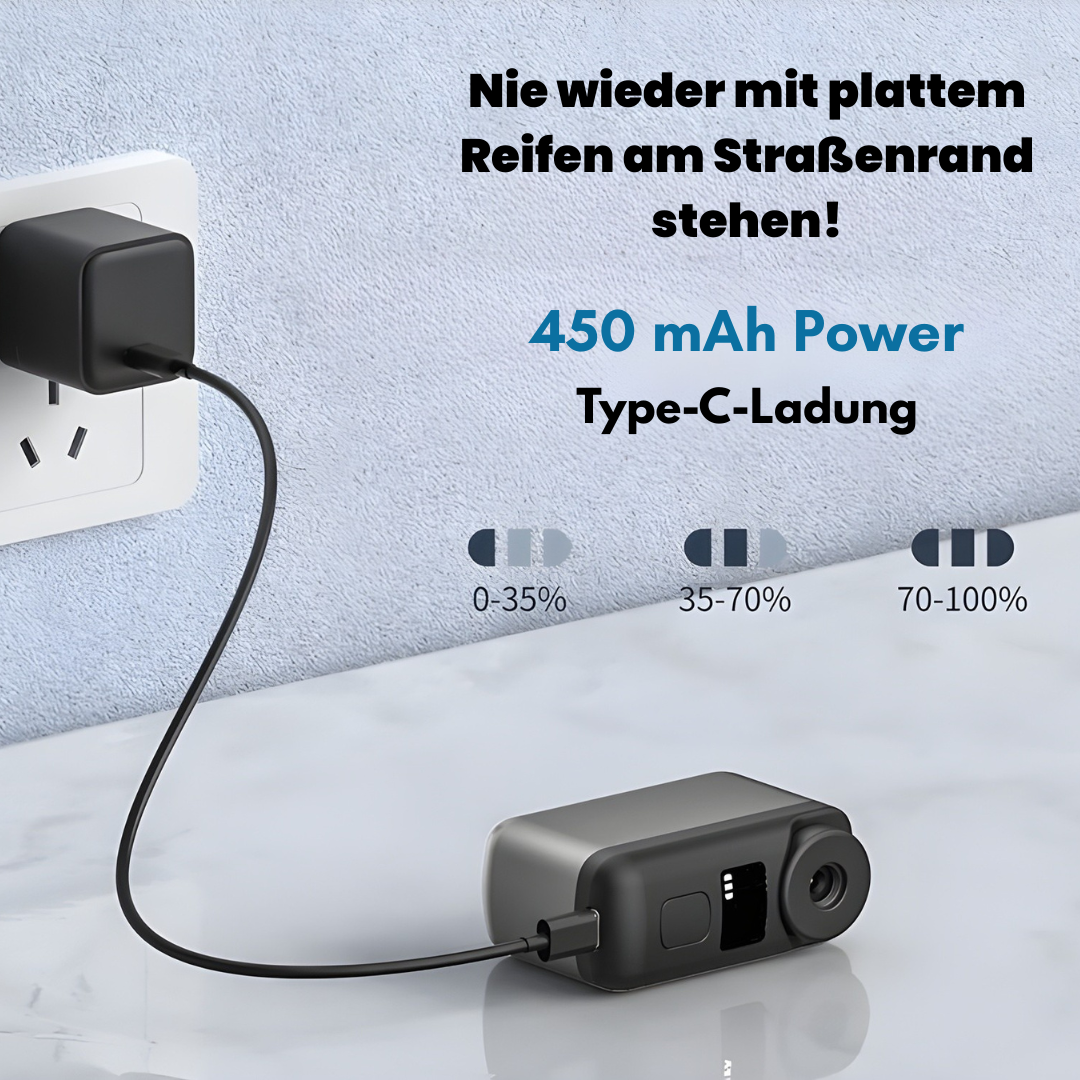 FlowX – Die smarte Fahrradpumpe