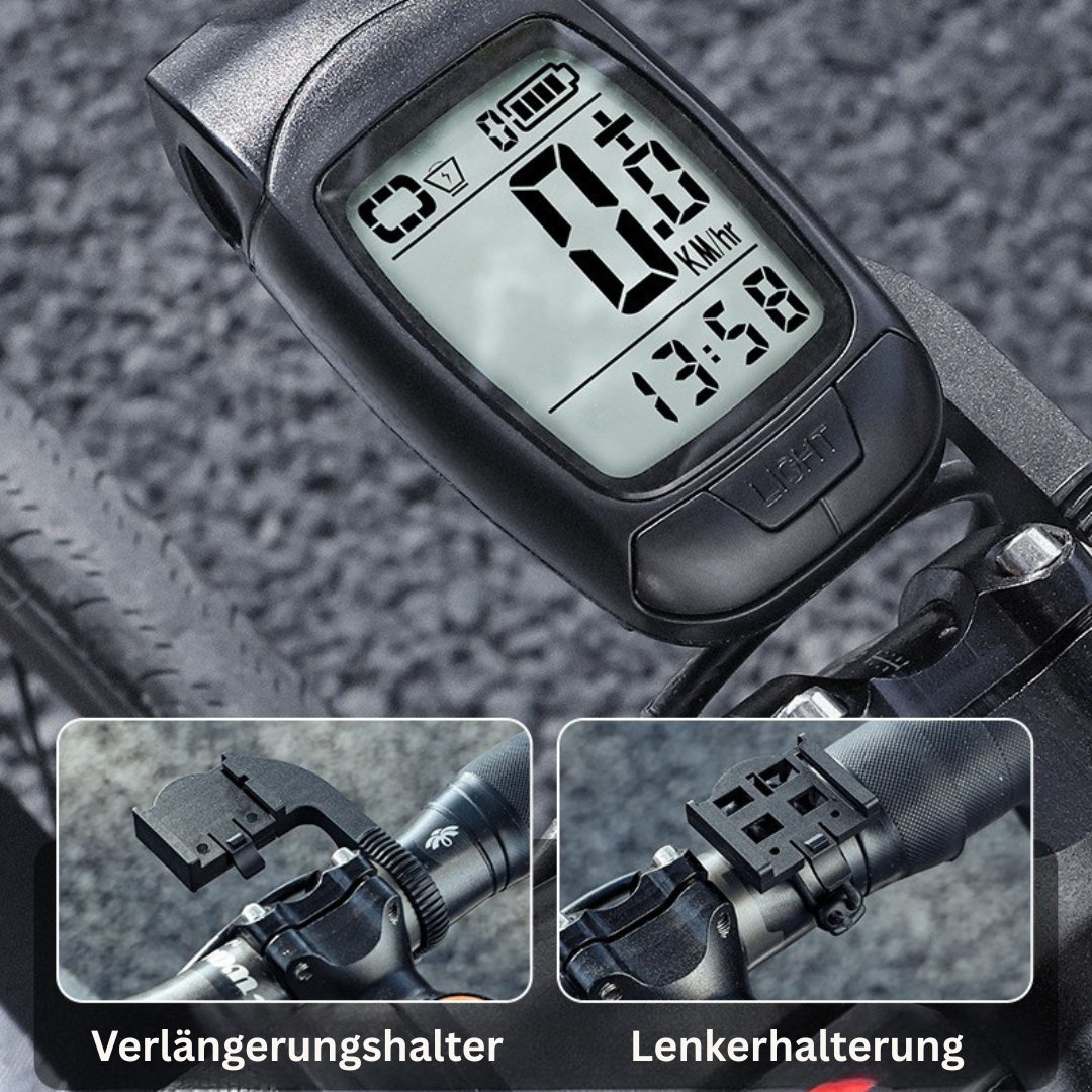 RIDEX Fahrradtacho mit Licht