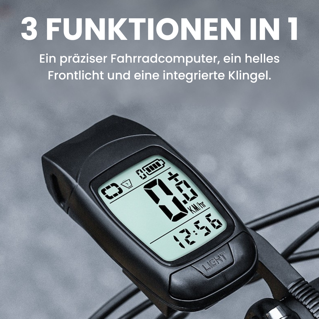 RIDEX Fahrradtacho mit Licht